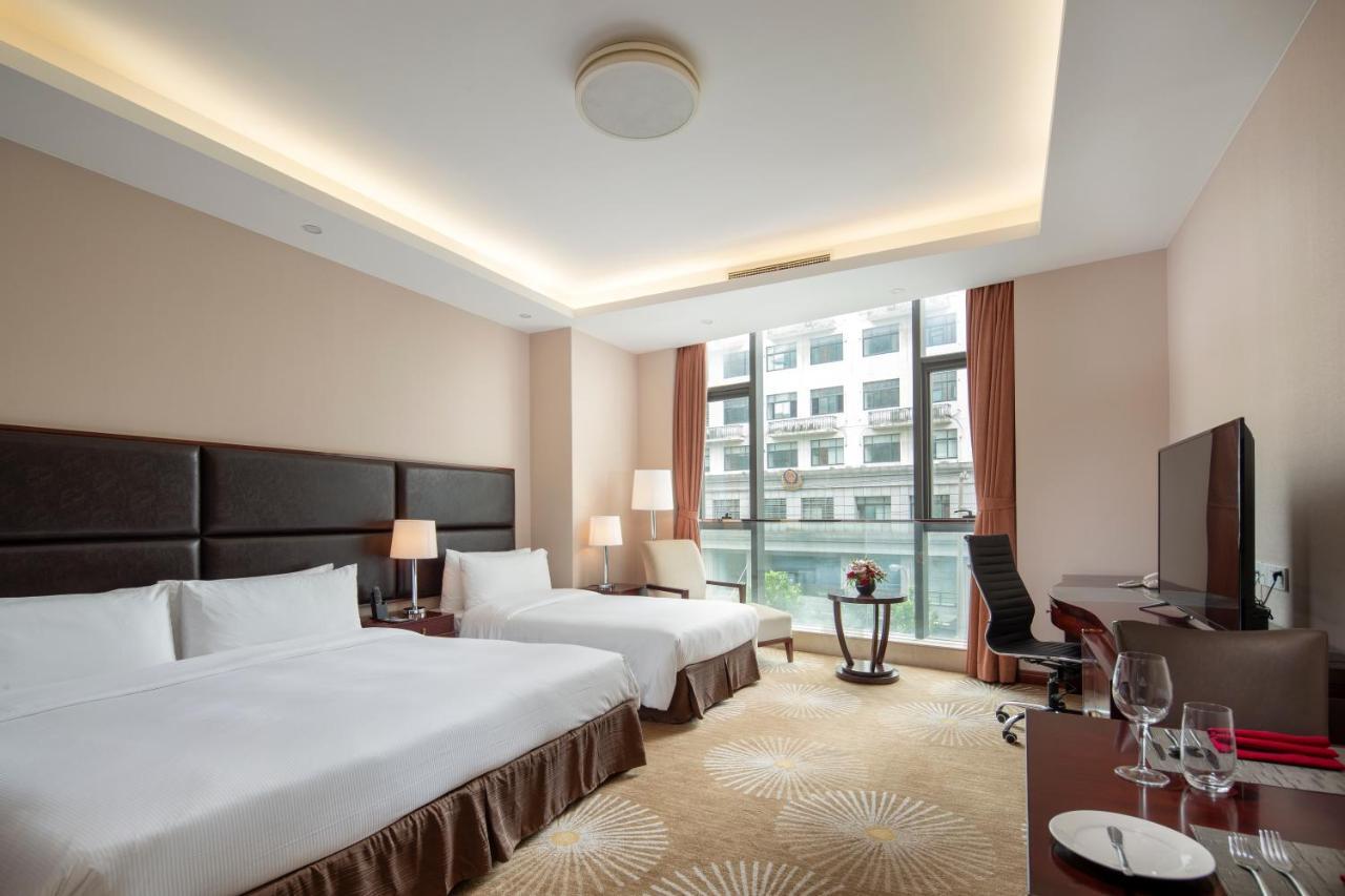 Doubletree By Hilton Shanghai Jing'An Exteriér fotografie